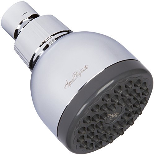3 Inch High Pressure Shower Head - Best Pressure Boosting. Wall Mount. Bathroom Showerhead for Low Flow Showers - Chrome